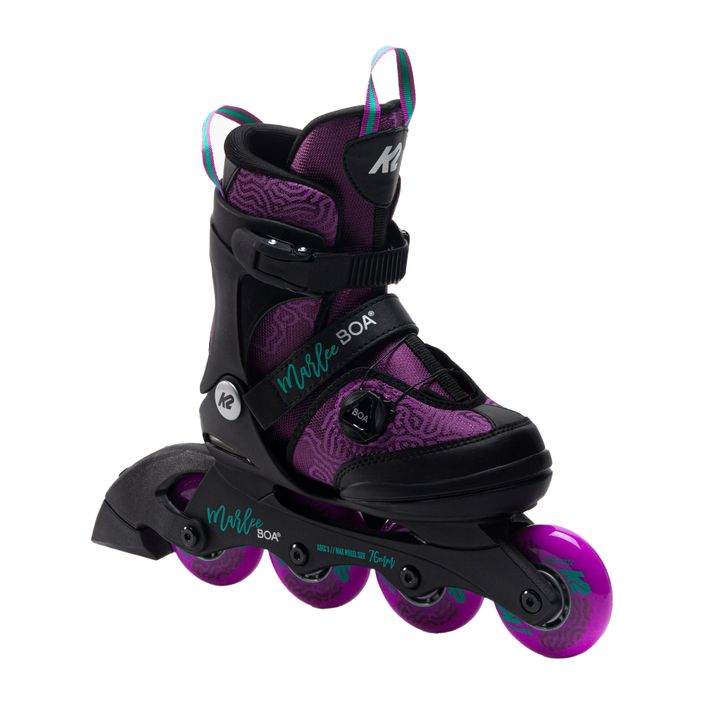 K2 Marlee Boa fialové detské kolieskové korčule 30G0186