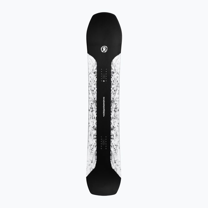 Snowboard RIDE Smokescreen čierno-biely 12G24 3