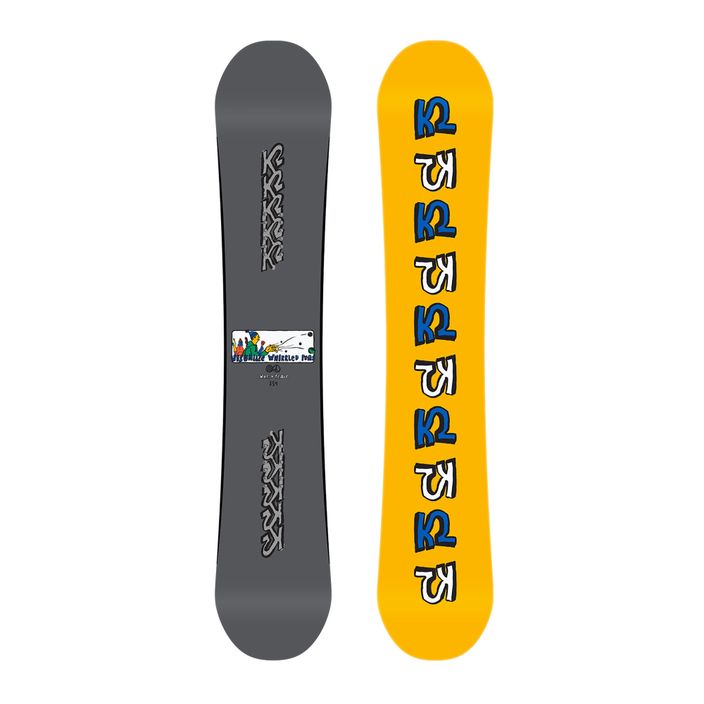 K2 World Peace sivo-žltý snowboard 11G0043/1W 2