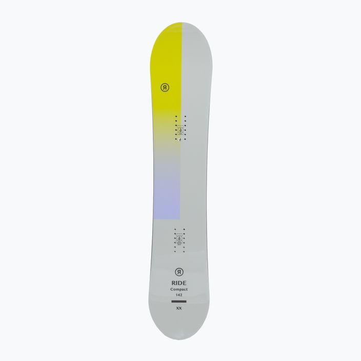 Dámsky snowboard RIDE Compact šedo-žltý 12G19 3