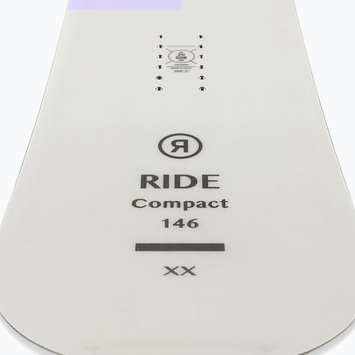 Dámsky snowboard RIDE Compact šedo-žltý 12G19 9
