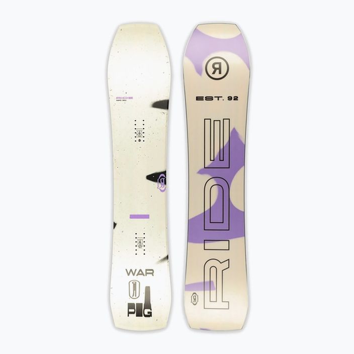 Snowboard RIDE Warpig bielo-fialový 12G14 6