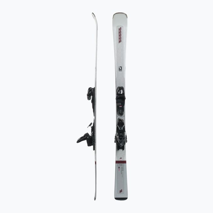 Dámske zjazdové lyže K2 Disruption 75 W + 10 Quikclik Free white 10G0408.173.1 2