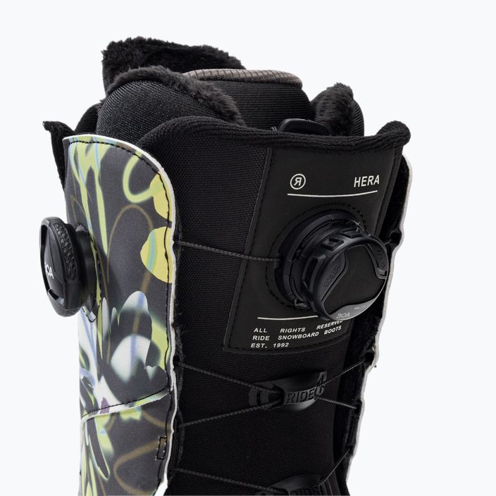 Dámske snowboardové topánky RIDE Hera čierno-zelené 12G216 6