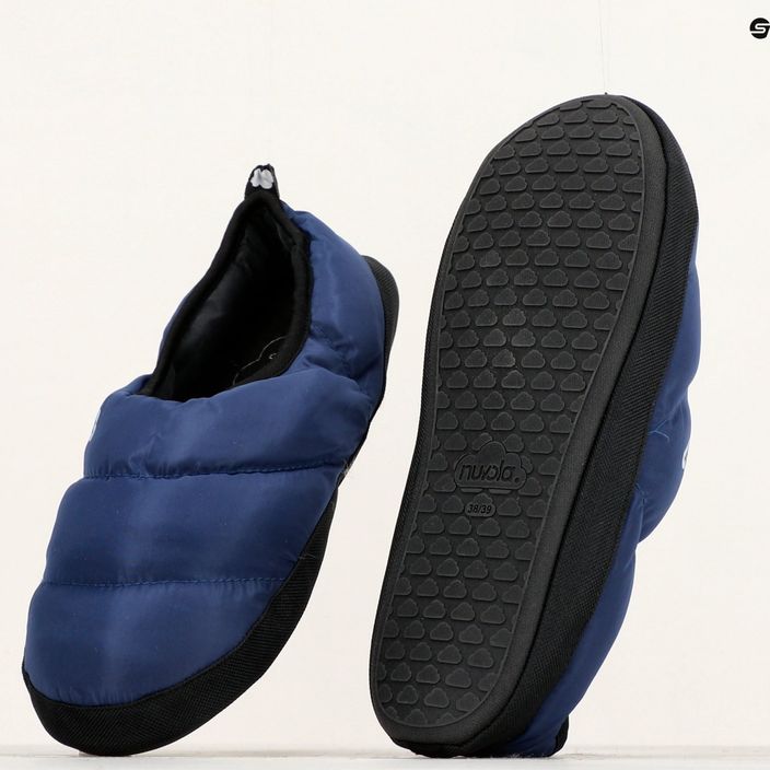 Tmavomodré zimné papuče Nuvola Classic 10