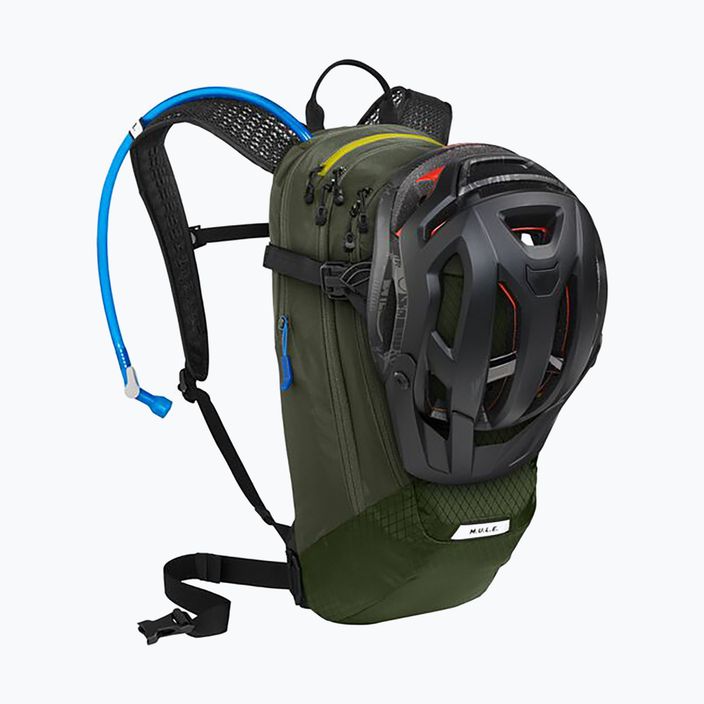 Cyklistický batoh CamelBak M.U.L.E. 12 l batoh na bicykel s 3 l nádržou dusty olive 8