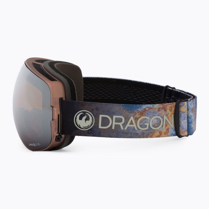 Lyžiarske okuliare Dragon X2 hnedé 40454-030 4
