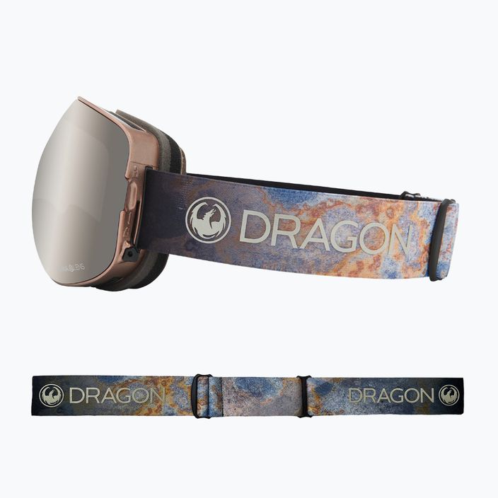 Lyžiarske okuliare Dragon X2 hnedé 40454-030 8