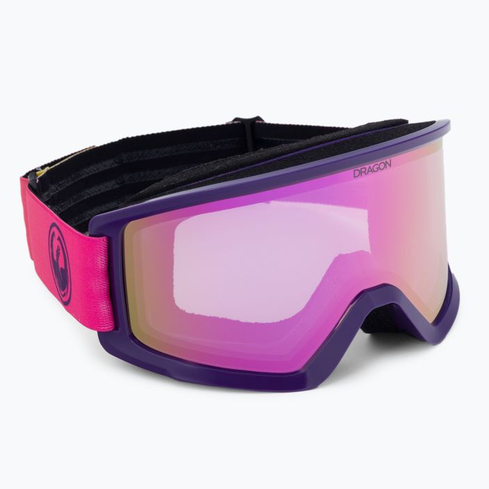 Lyžiarske okuliare Dragon DX3 OTG ružové