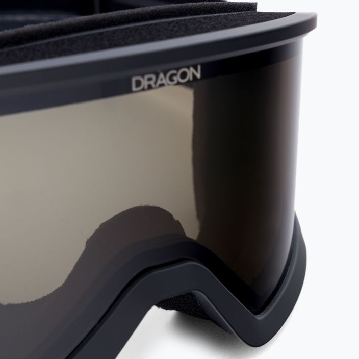 Lyžiarske okuliare Dragon DX3 OTG čiernobiele 5