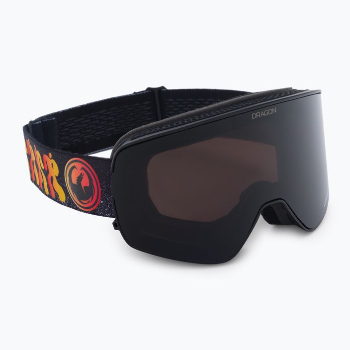 Lyžiarske okuliare Dragon NFX2 Forest Bailey black 40458/6030704 6