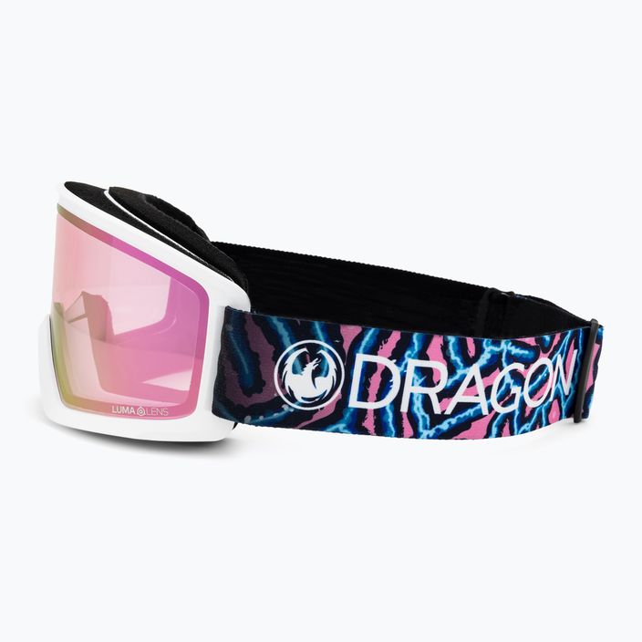 Lyžiarske okuliare DRAGON DX3 OTG reef/lumalens pink ion 4