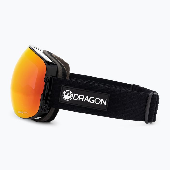 Lyžiarske okuliare DRAGON X2 icon red/lumalens red ion/rose 5