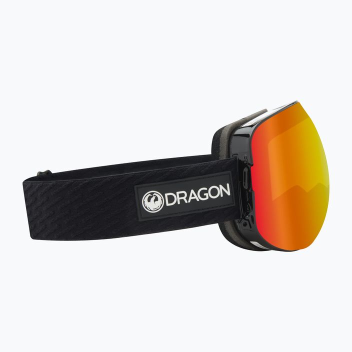 Lyžiarske okuliare DRAGON X2 icon red/lumalens red ion/rose 8