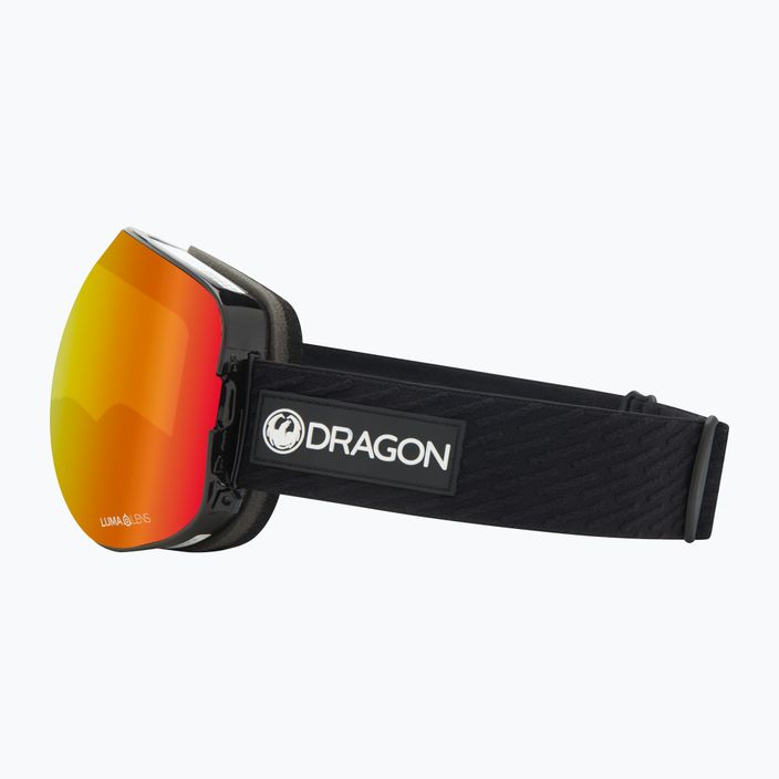 Lyžiarske okuliare DRAGON X2 icon red/lumalens red ion/rose 9
