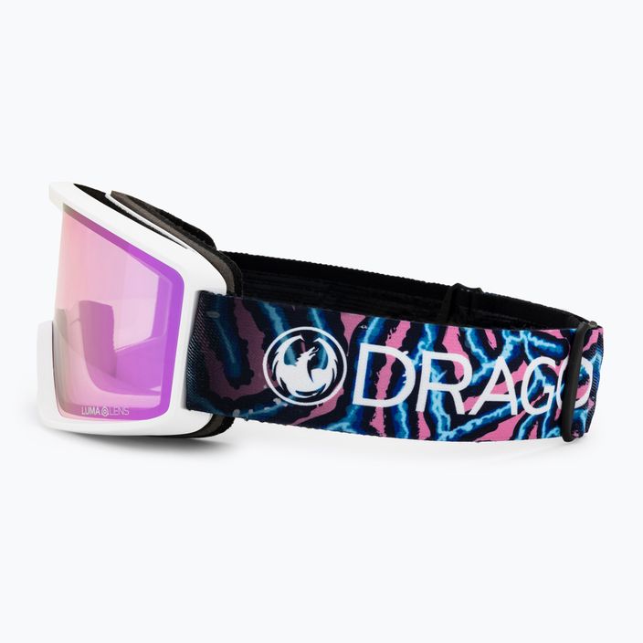 Lyžiarske okuliare DRAGON DXT OTG reef/lumalens pink ion 4