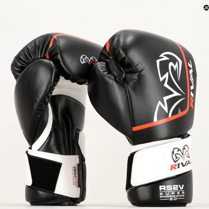 Boxerské rukavice Rival Super Sparring 2.0 čierne 14