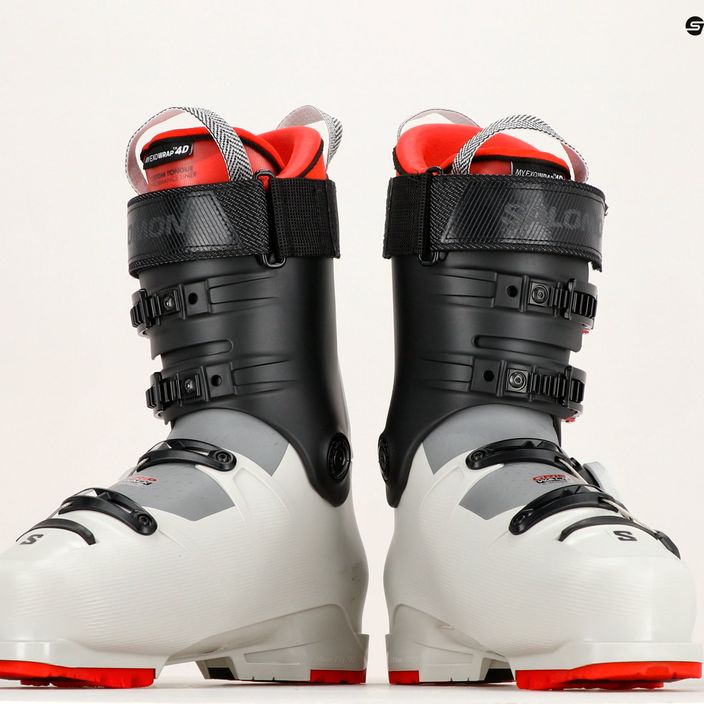 Pánske lyžiarske topánky Salomon S Pro Supra Boa 120 gray aurora/black/red 13