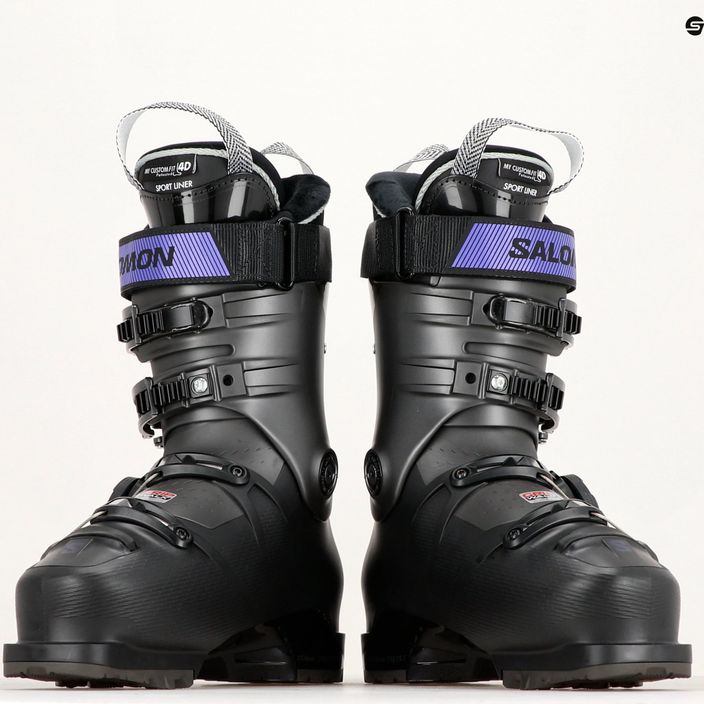 Dámske lyžiarske topánky Salomon S Pro Supra Boa 95 W black/beluga/spearmint 13