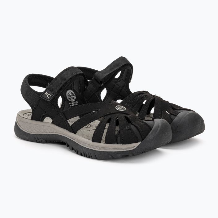 Dámske trekingové sandále KEEN Rose black/neutral grey 4