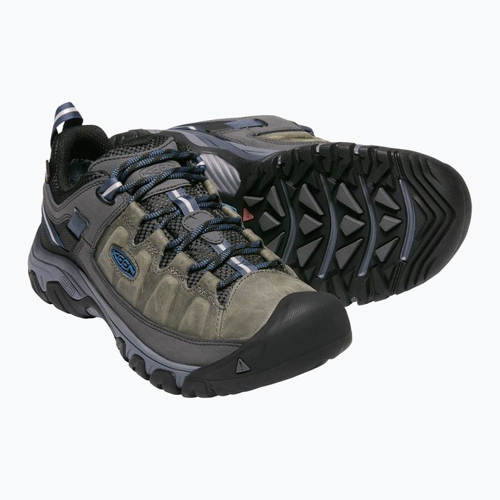 Pánske trekové topánky KEEN Targhee III Wp grey 1017785 14