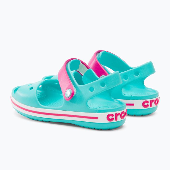 Detské sandále Crocs Crockband pool/candy pink 3