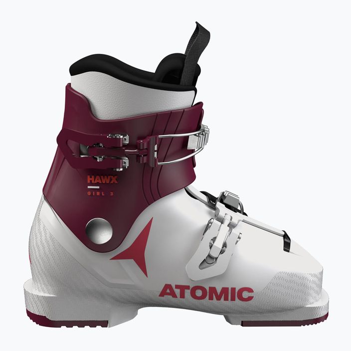 Detské lyžiarske topánky Atomic Hawx Girl 2 bielo-fialové AE52566 8