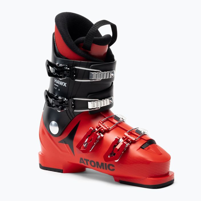 Detské lyžiarske topánky Atomic Hawx JR 4 červené AE5255