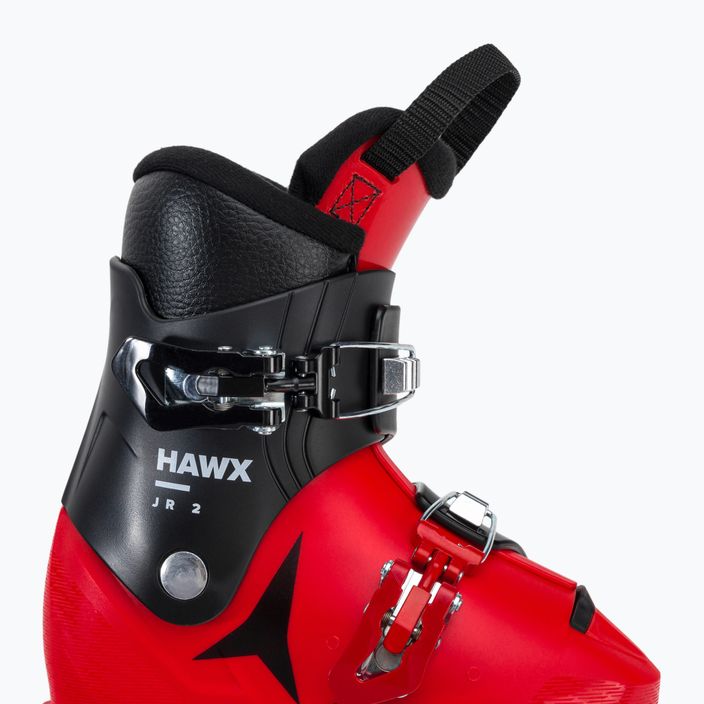 Detské lyžiarske topánky Atomic Hawx JR 2 červené AE52554 6
