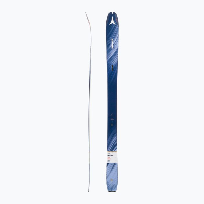Dámske skate lyže Atomic Backland 85W + Skins blue AAST1924 3