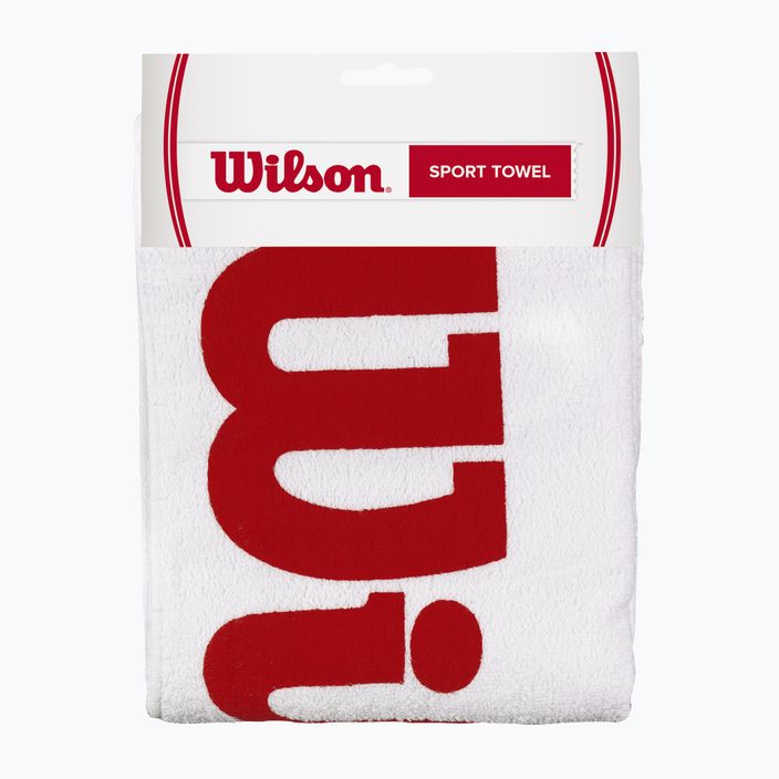 Športový uterák Wilson biely WRZ540100+ 4