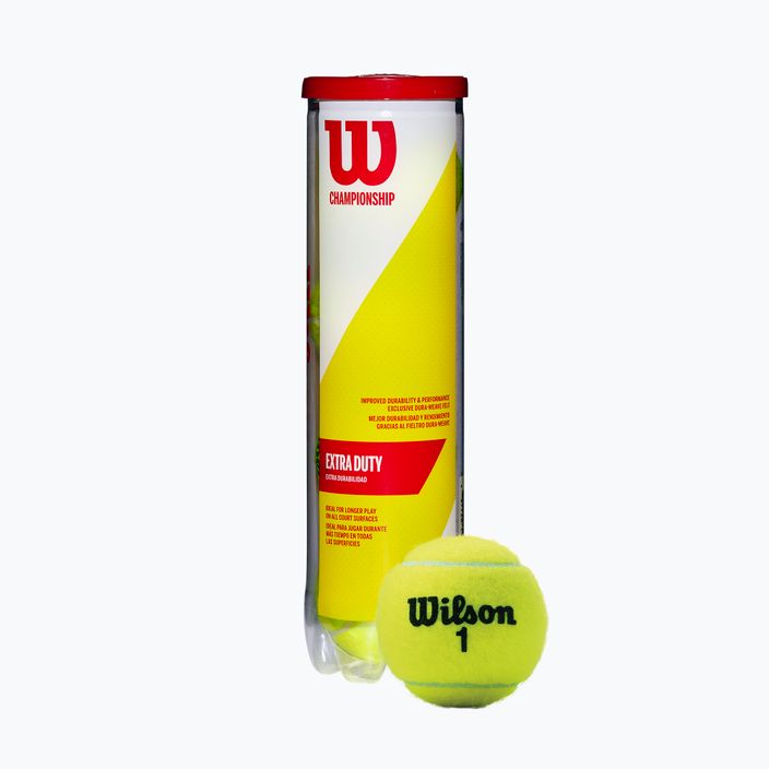 Wilson Champ Xd Tball tenisové loptičky 4 ks žlté WRT110000