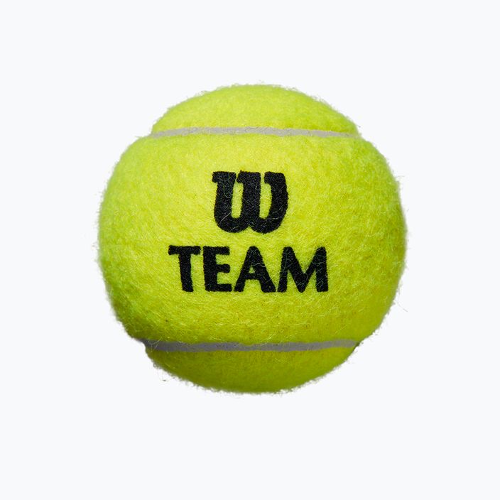 Wilson Team Practice tenisové loptičky 4 ks žlté WRT111900 2