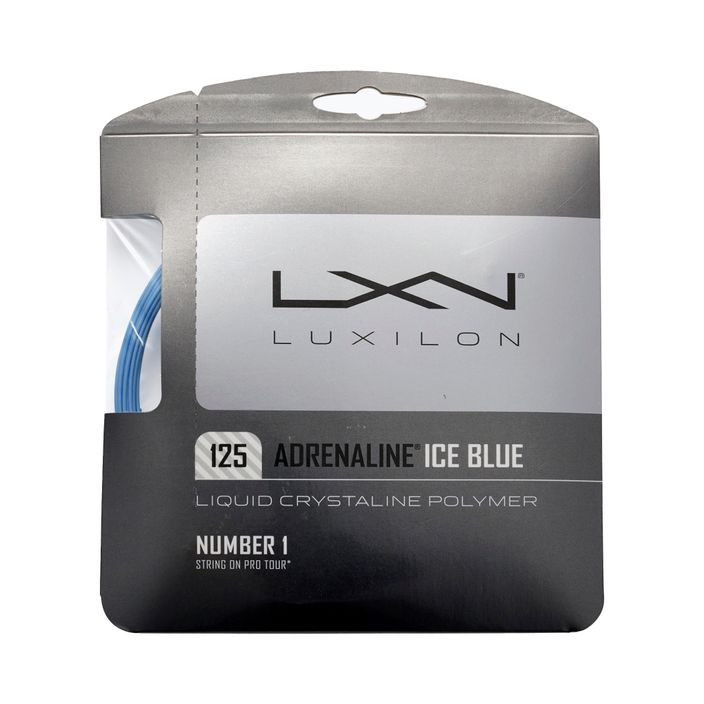 Tenisová struna Luxilon Adrenaline 125 Ice 12,2 m modrá WRZ992501