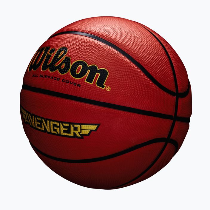 Basketbalová  lopta Wilson Avenger 295 oranžová veľkosť 7 5