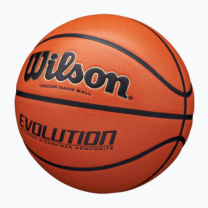 Basketbalová lopta Wilson Evolution basketbal hnedá veľkosť 7 3