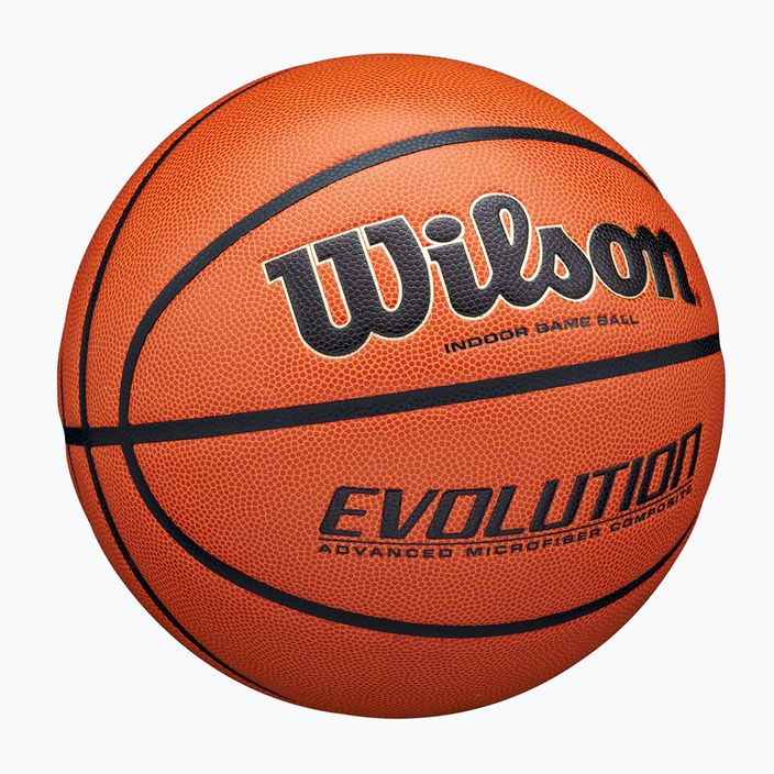 Basketbalová lopta Wilson Evolution  hnedá veľkosť 6 2