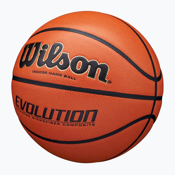 Basketbalová lopta Wilson Evolution  hnedá veľkosť 6 3