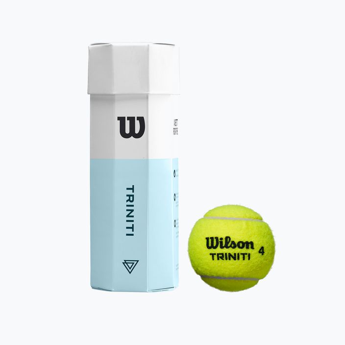 Wilson Triniti TBall tenisové loptičky 3 ks žlté WRT125200+