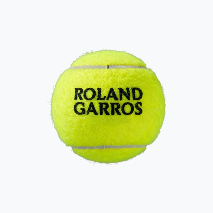 Wilson Roland Garros Clay Ct tenisové loptičky 3 ks žlté WRT125000 4