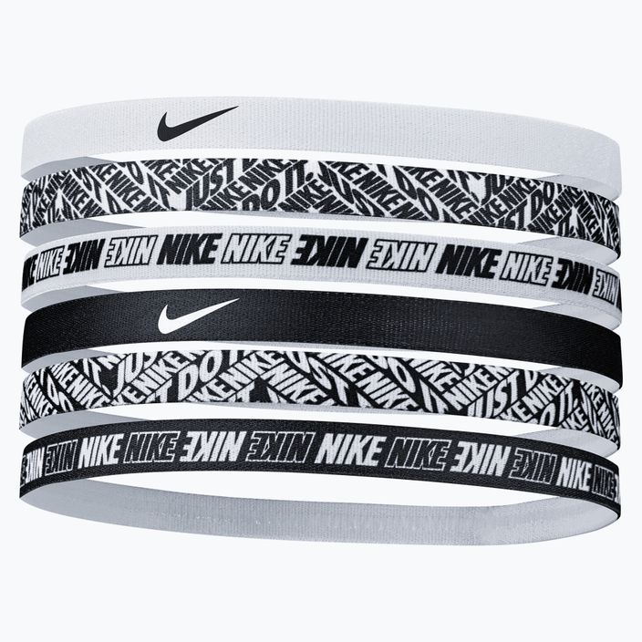 Čelenky Nike s potlačou 6 ks biele N0002545-176
