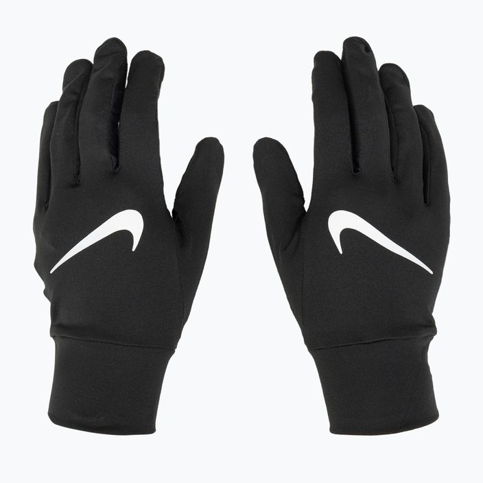 Pánske bežecké rukavice Nike Accelerate RG black/black/silver 3
