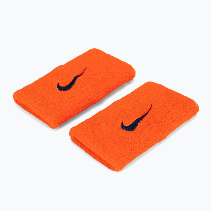 Náramky Nike Swoosh Doublewide 2 ks oranžové N0001586-804
