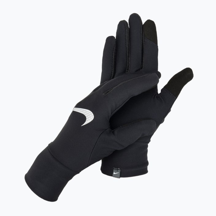 Pánsky set čiapka + rukavice Nike Essential Running black/black/silver 2