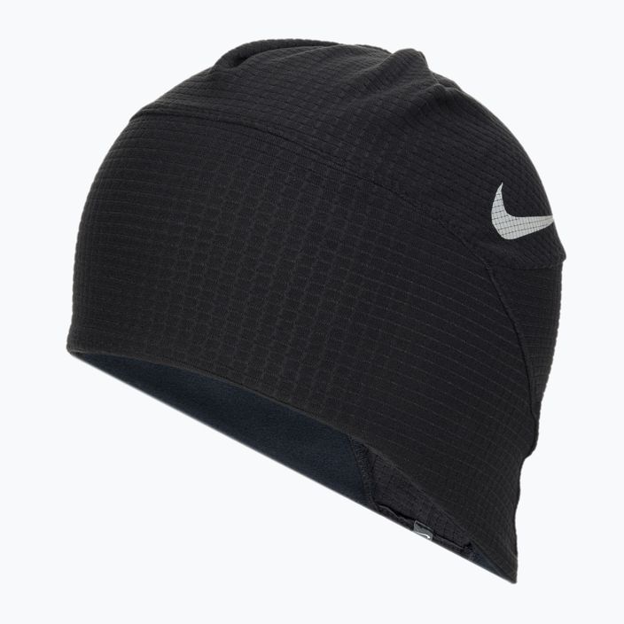 Pánsky set čiapka + rukavice Nike Essential Running black/black/silver 8