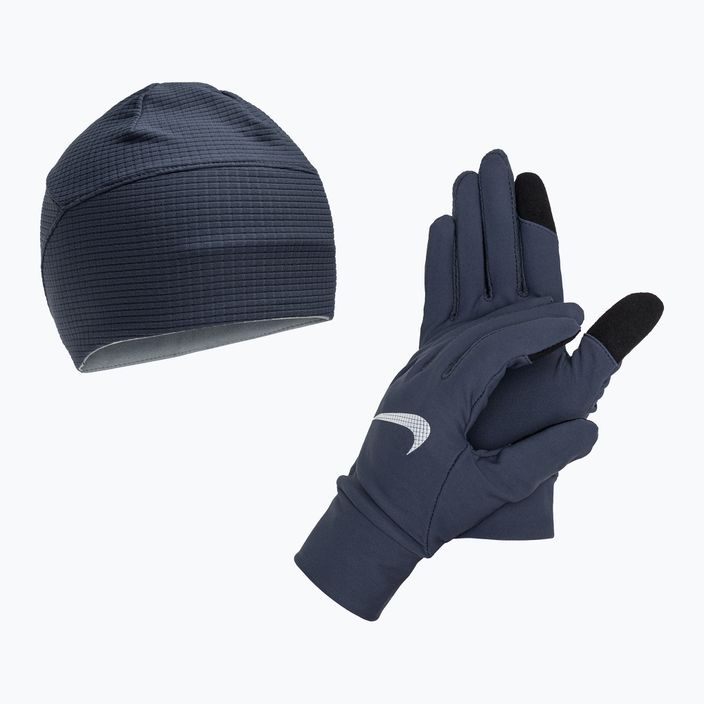 Pánska súprava čiapka + rukavice Nike Essential N1000594-498