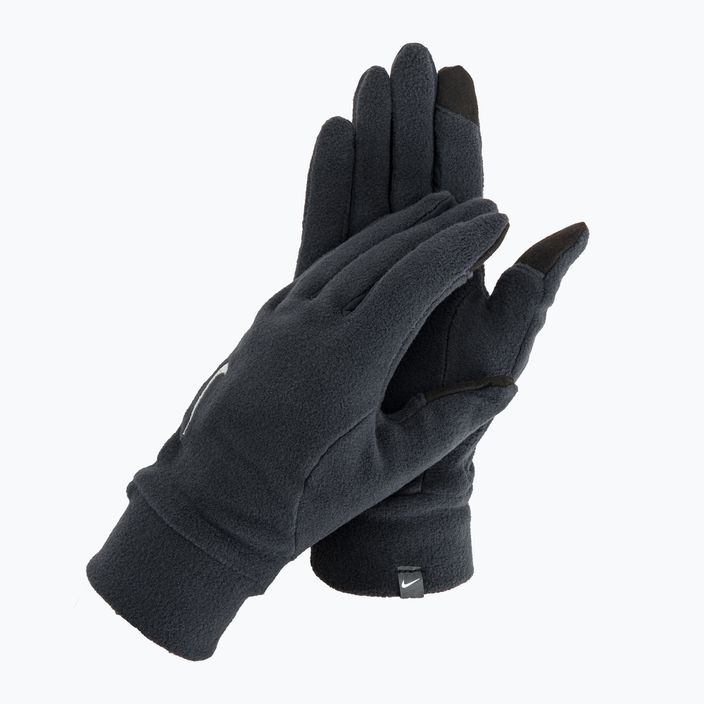 Pánsky set čiapka + rukavice Nike Fleece black/black/silver 7