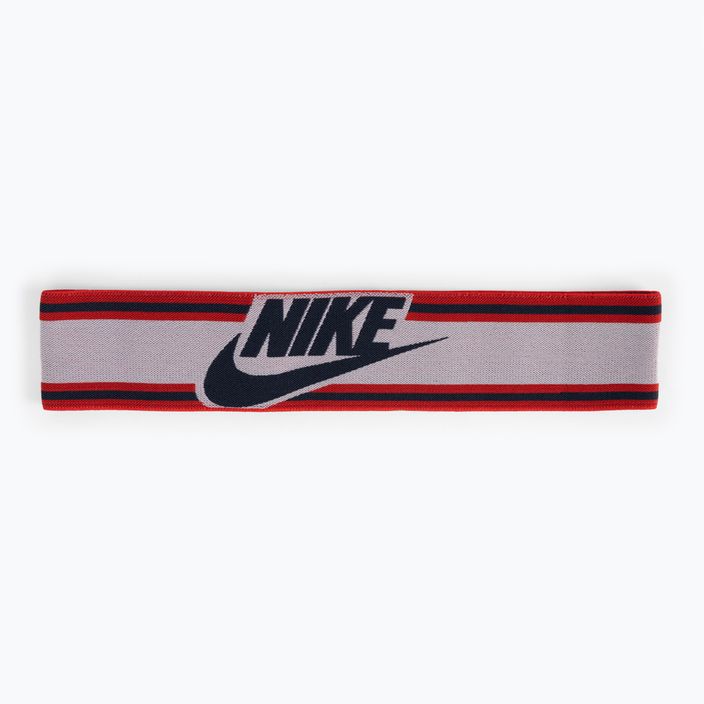 Pánska elastická čelenka Nike biela a červená N1003550-123 2