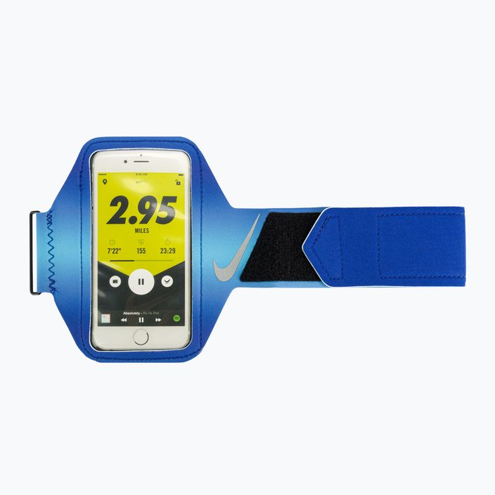 Nike Lean Arm Band Modrý kryt telefónu s potlačou N0003570-415 2