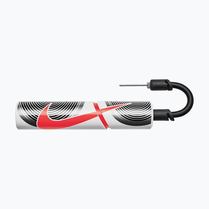 Pumpa Nike Essential Ball biela/čierna/jasná karmínová 2